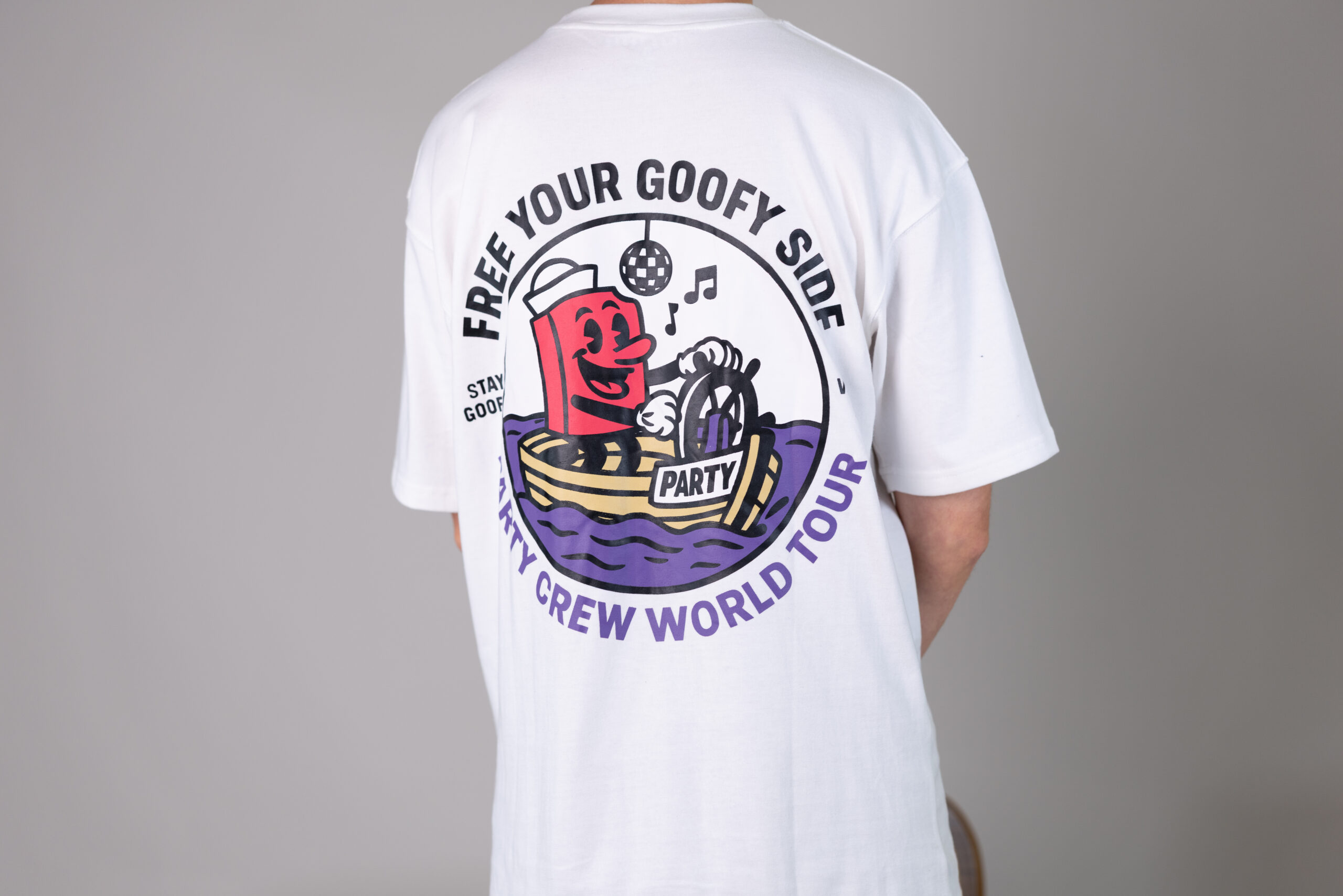 Party Crew World Tour Heavyweight Tee - Image 4