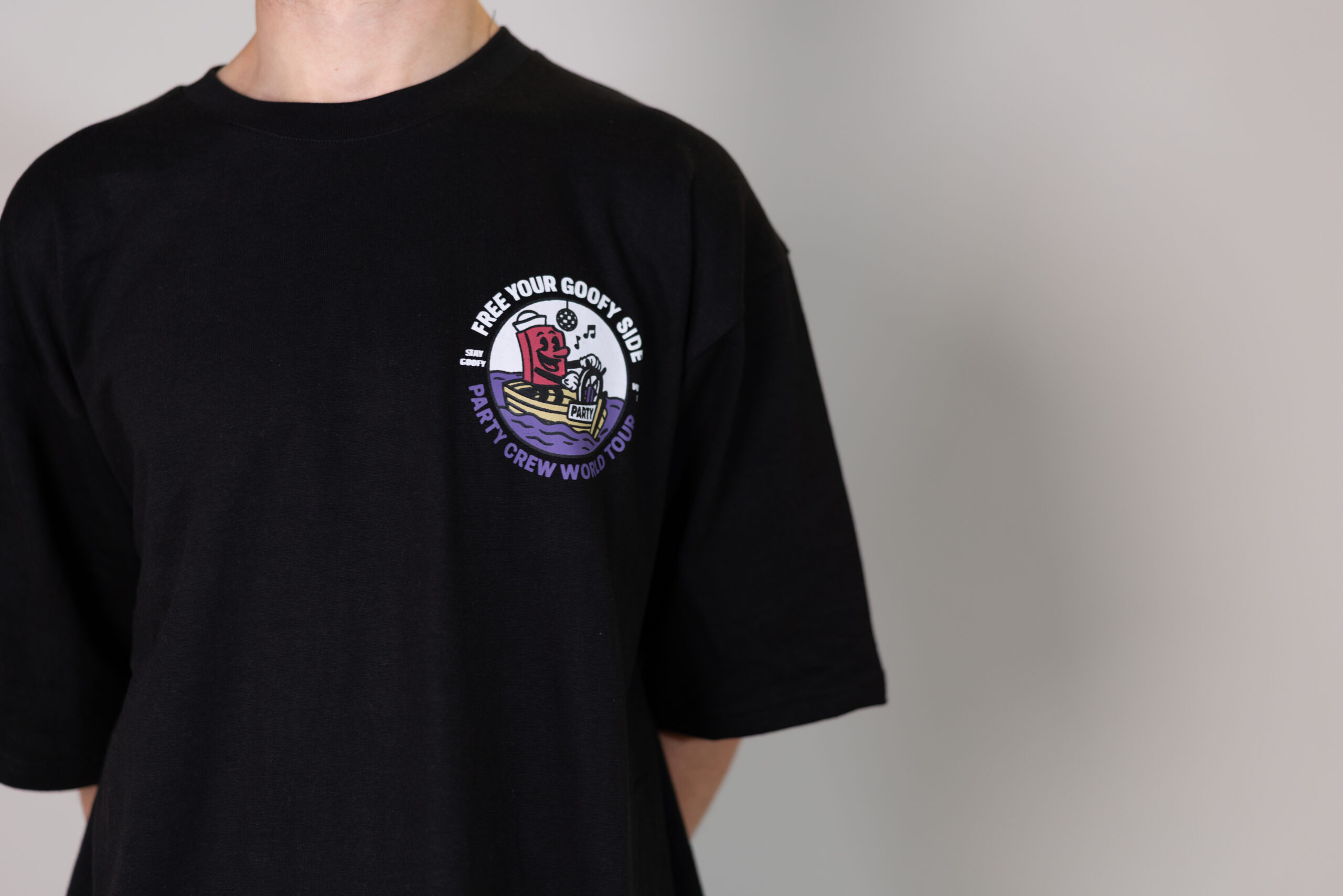 Party Crew World Tour Heavyweight Tee - Image 2